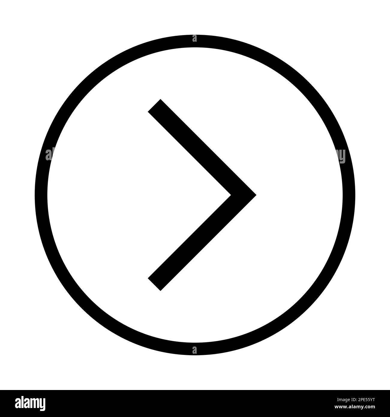 Symbole mathématique plus grand que le vecteur d'icône pour la conception graphique, le logo, le site Web, les médias sociaux, l'application mobile, Illustration de l'interface utilisateur Illustration de Vecteur