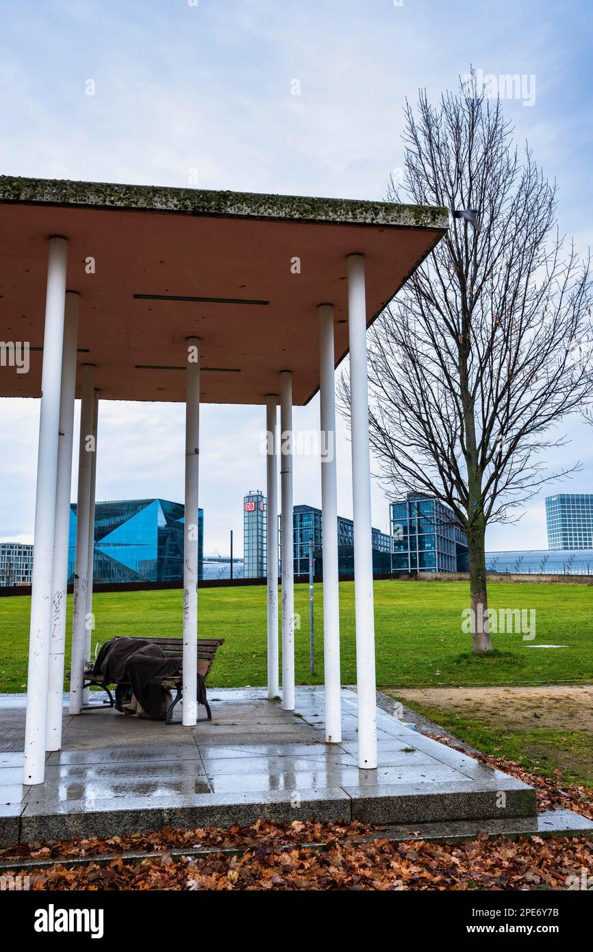 Temple de la contemplation silencieuse, Spreebogenpark, Berlin, Allemagne Banque D'Images