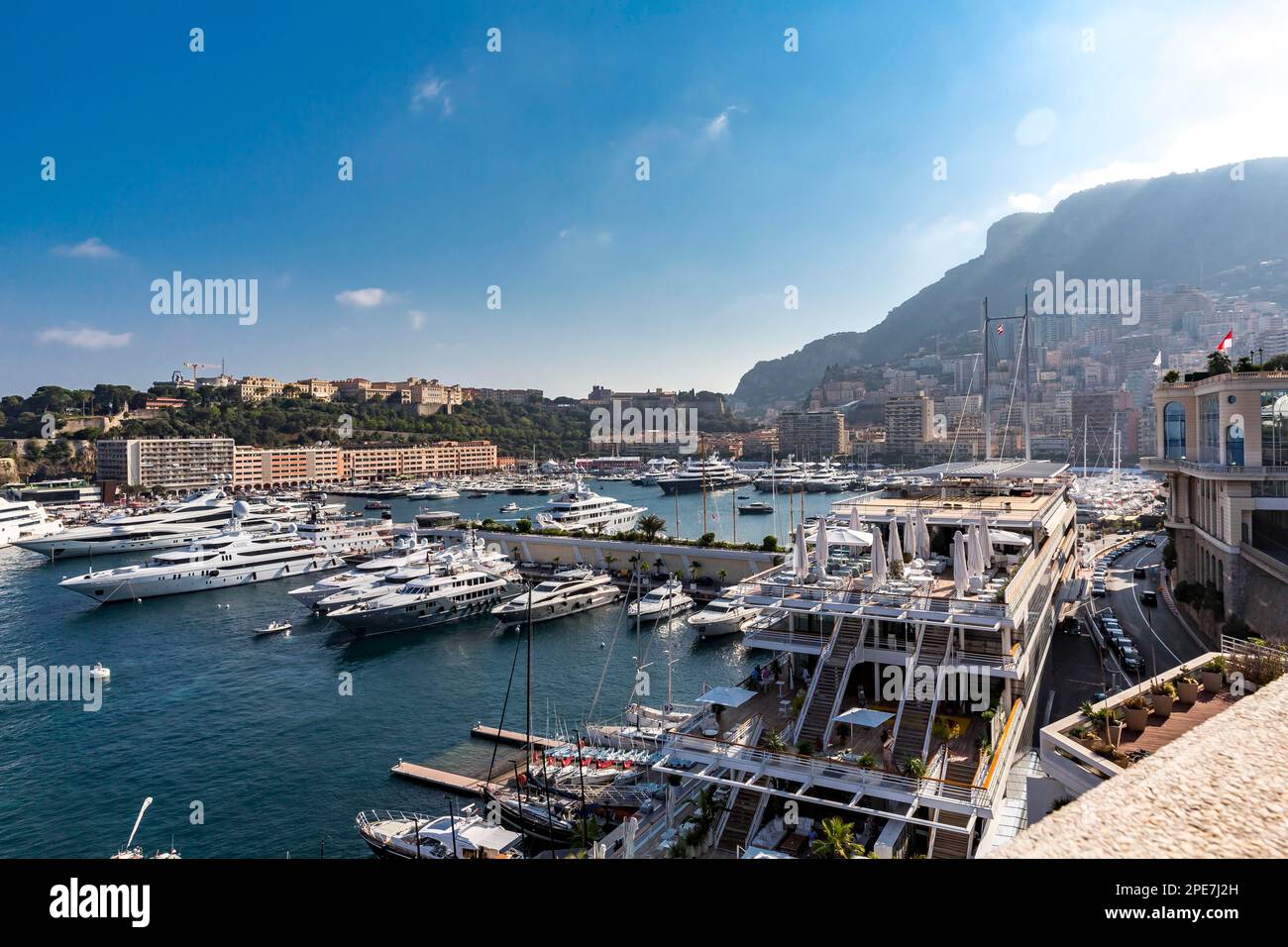 Port, Monte Carlo, Principauté de Monaco Banque D'Images