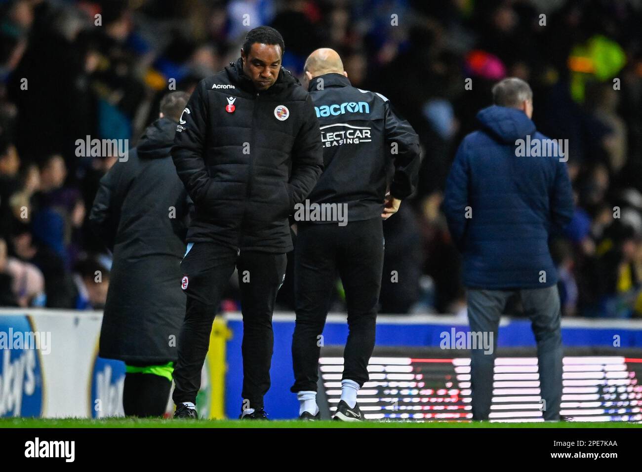 Directeur de lecture Paul Ince pendant le match du championnat Sky Bet Blackburn Rovers vs Reading à Ewood Park, Blackburn, Royaume-Uni. 15th mars 2023. (Photo de Ben Roberts/News Images) crédit: News Images LTD/Alay Live News Banque D'Images