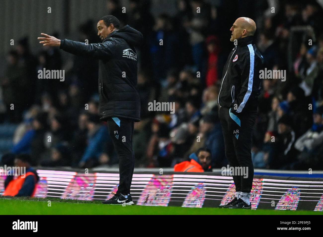 Directeur de lecture Paul Ince pendant le match du championnat Sky Bet Blackburn Rovers vs Reading à Ewood Park, Blackburn, Royaume-Uni. 15th mars 2023. (Photo de Ben Roberts/News Images) crédit: News Images LTD/Alay Live News Banque D'Images