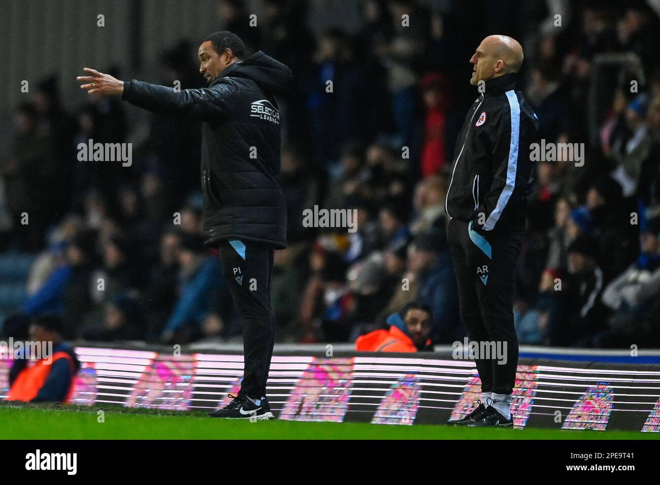 Directeur de lecture Paul Ince pendant le match du championnat Sky Bet Blackburn Rovers vs Reading à Ewood Park, Blackburn, Royaume-Uni. 15th mars 2023. (Photo de Ben Roberts/News Images) à Blackburn, Royaume-Uni, le 3/15/2023. (Photo de Ben Roberts/News Images/Sipa USA) crédit: SIPA USA/Alay Live News Banque D'Images