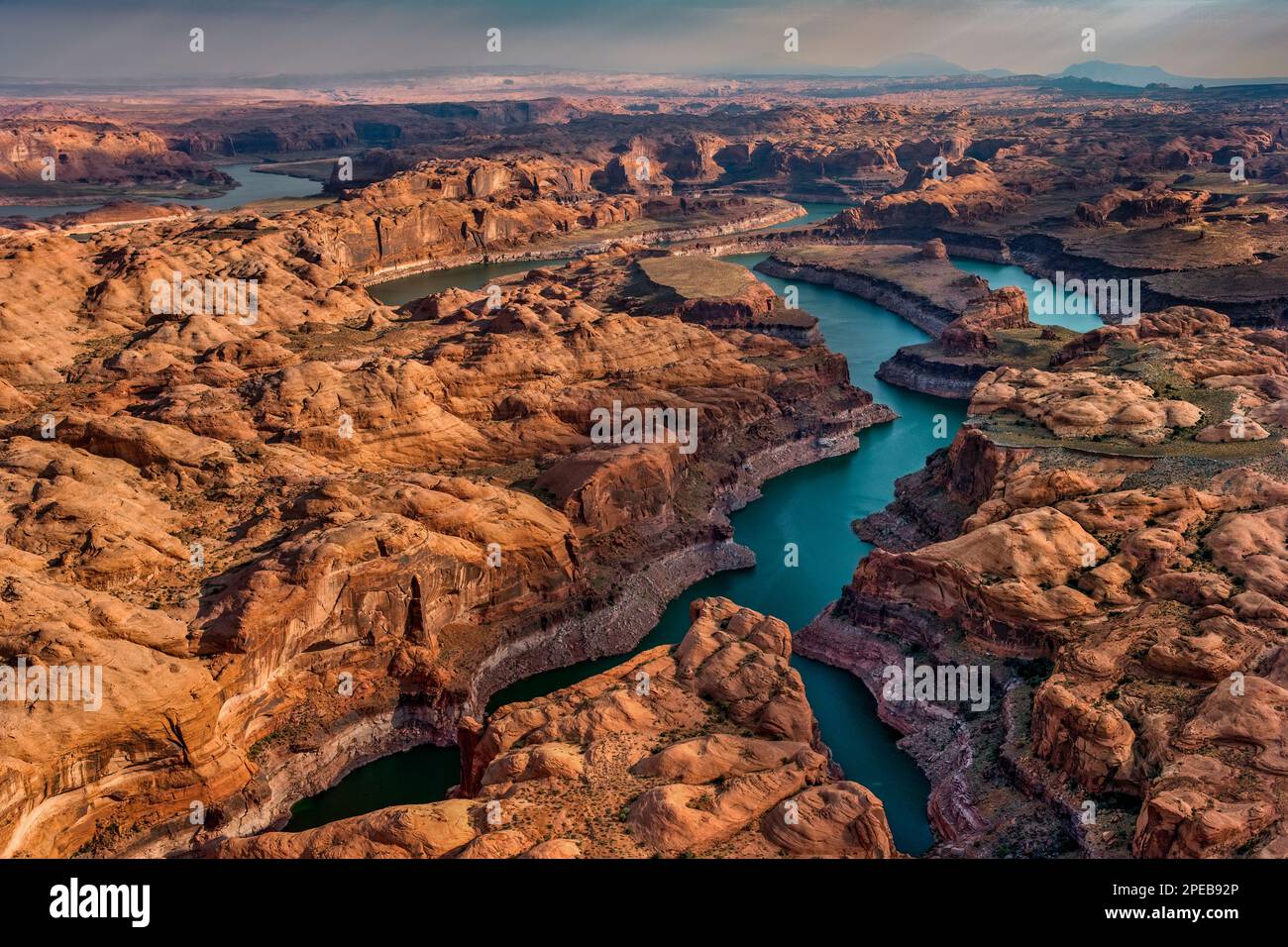 La géologie du nord de l'Arizona Banque D'Images