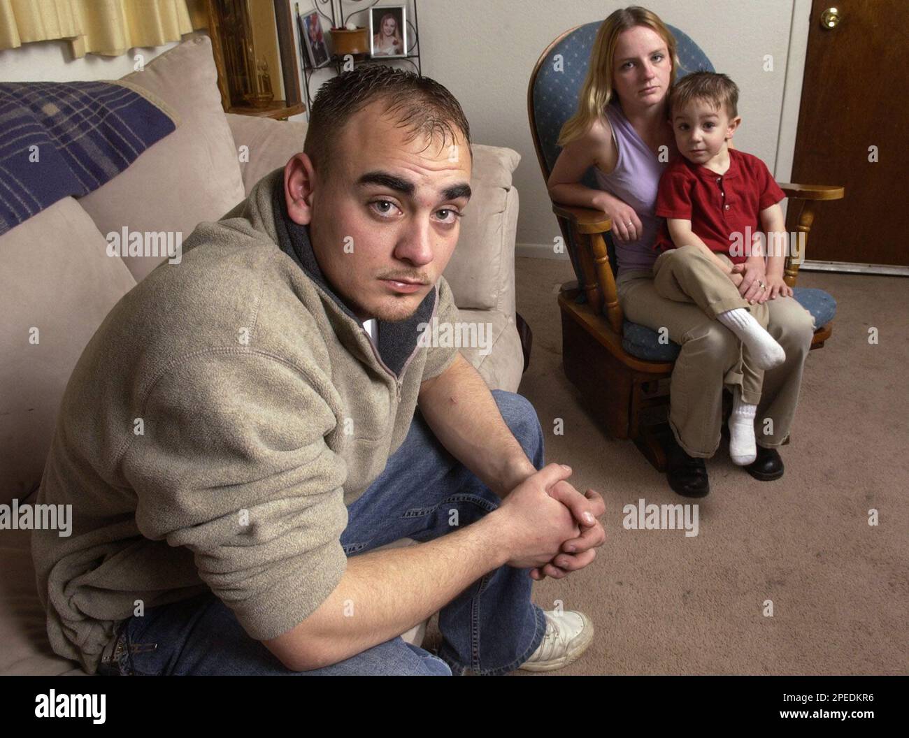 ** ADVANCE FOR SUNDAY, FEB. 13 **U.S. Army veteran Donald Dills, left