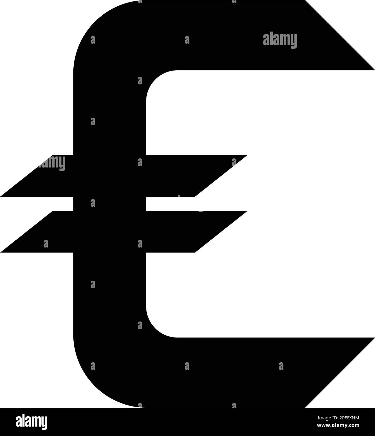 symbole de devise européenne vektor Illustration de Vecteur