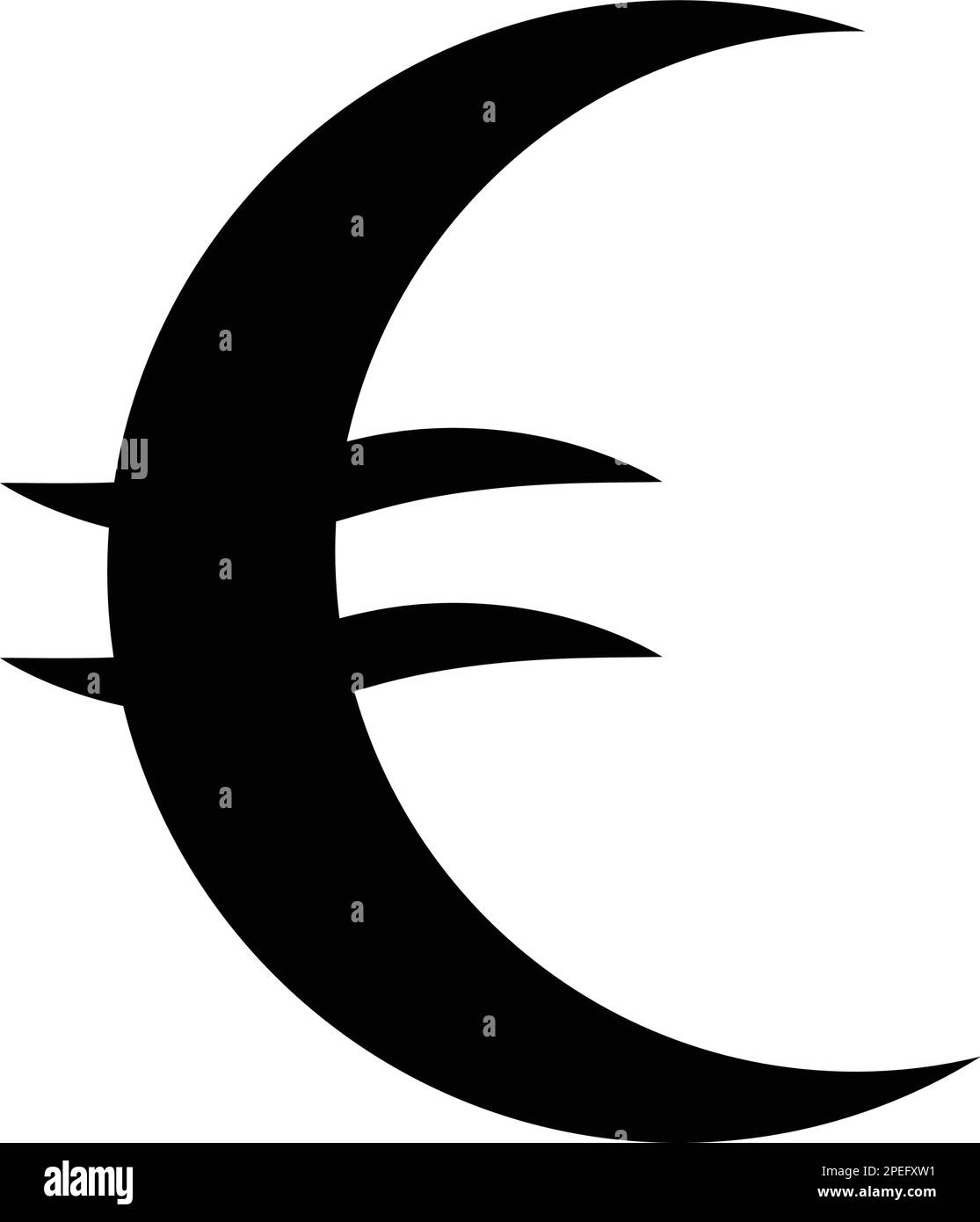 symbole de devise européenne vektor Illustration de Vecteur