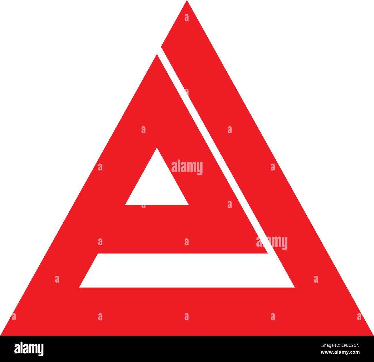 lettre a logo vektor illustration Illustration de Vecteur