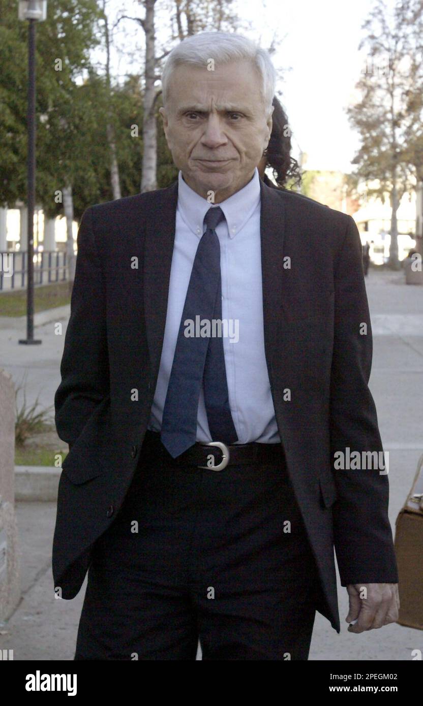 Actor Robert Blake Arrives At Los Angeles Superior Court Wednesday Dec