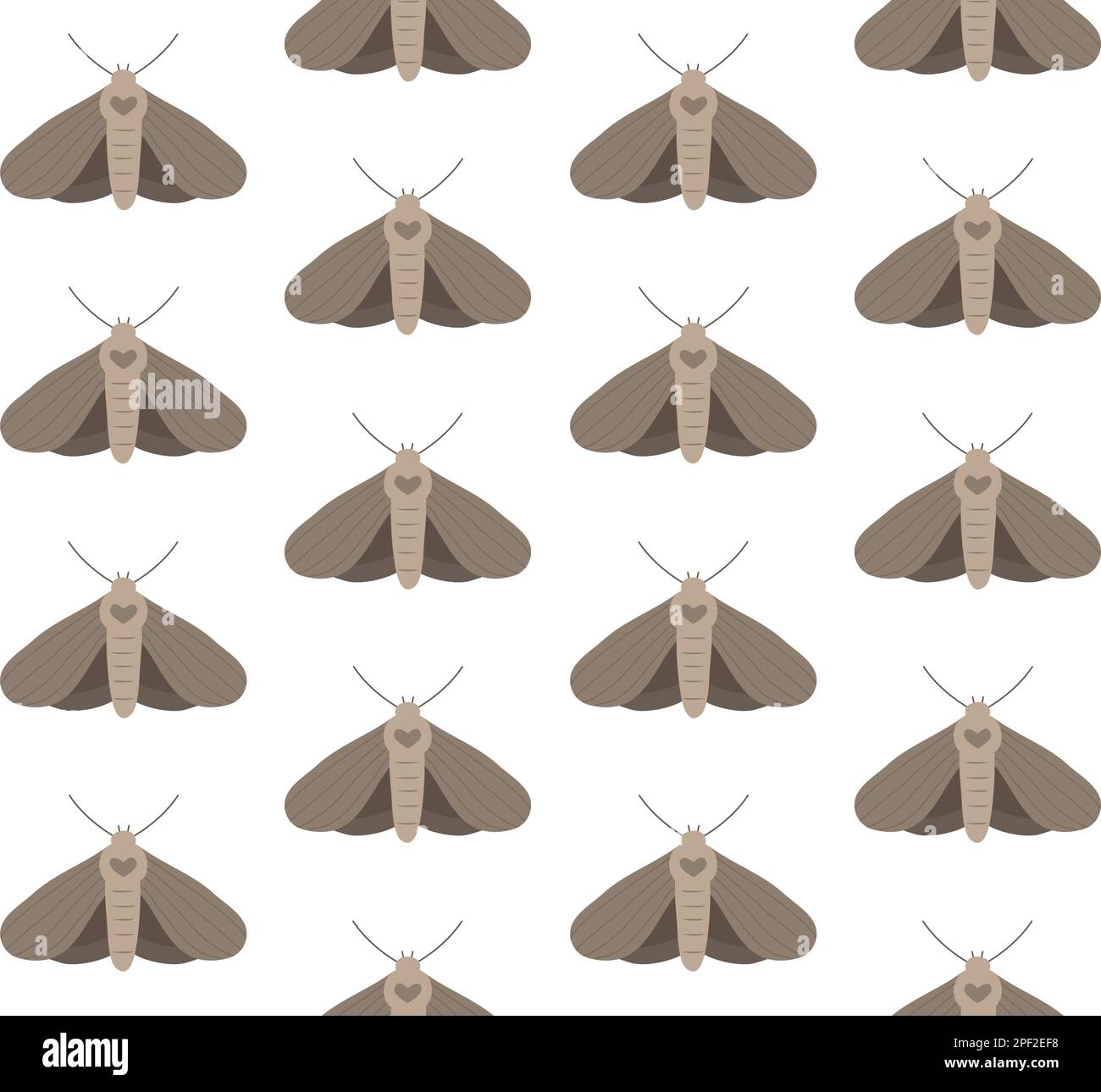 Motif vectoriel sans couture de papillon à main plate Illustration de Vecteur