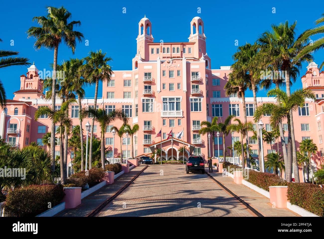 Don Cesar Hotel by Lowes, St. Petersburg, côte ouest de la Floride États-Unis Banque D'Images