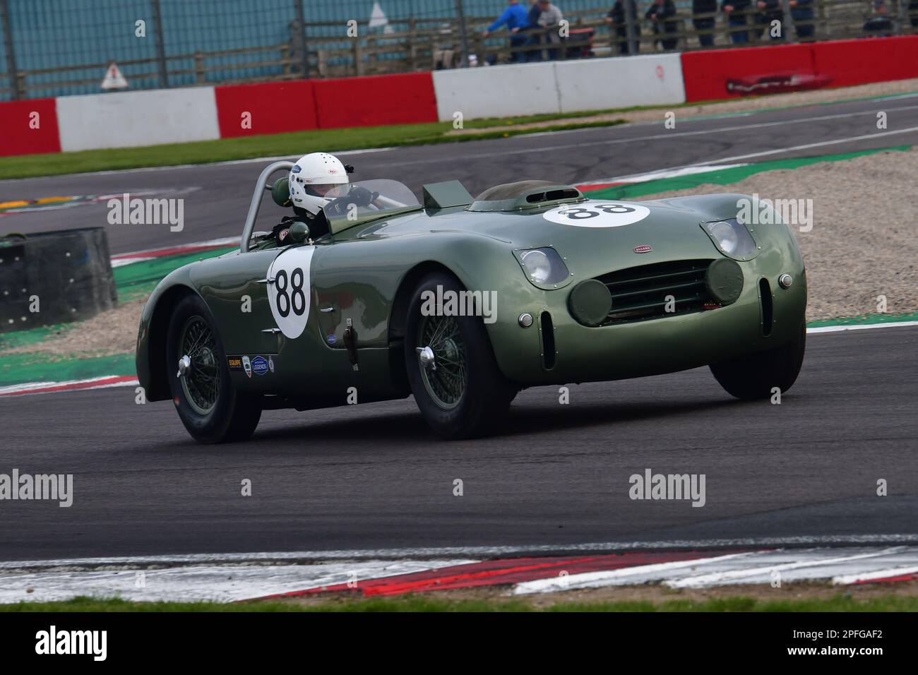 Simon Evans, Tom Hardman, Allard J2X le Mans, RAC Woodcote Trophée et Stirling Moss Trophée pour les voitures de sport avant 56 et avant 61, une course d'une heure avec le Banque D'Images