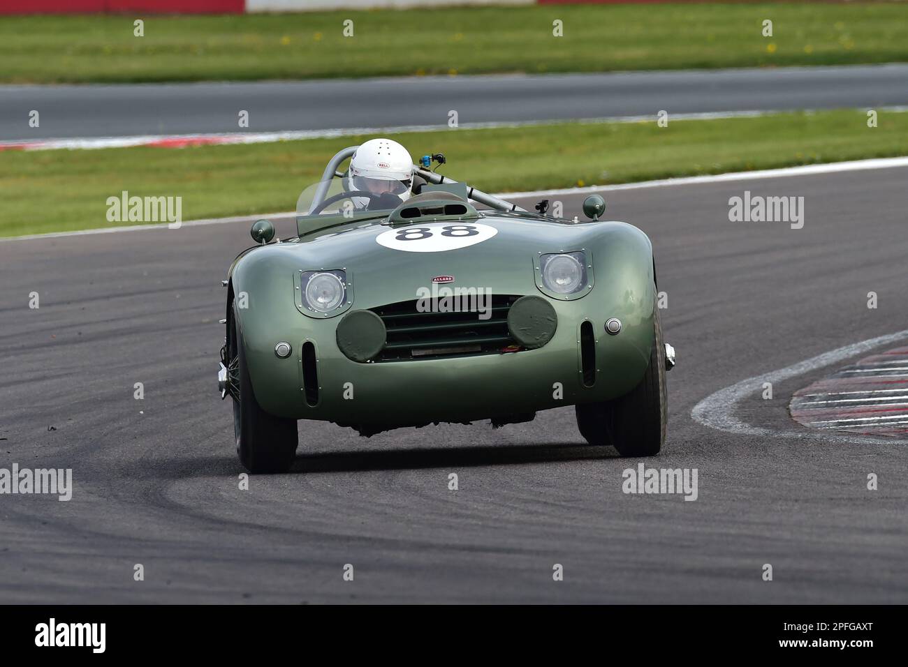 Simon Evans, Tom Hardman, Allard J2X le Mans, RAC Woodcote Trophée et Stirling Moss Trophée pour les voitures de sport avant 56 et avant 61, une course d'une heure avec le Banque D'Images