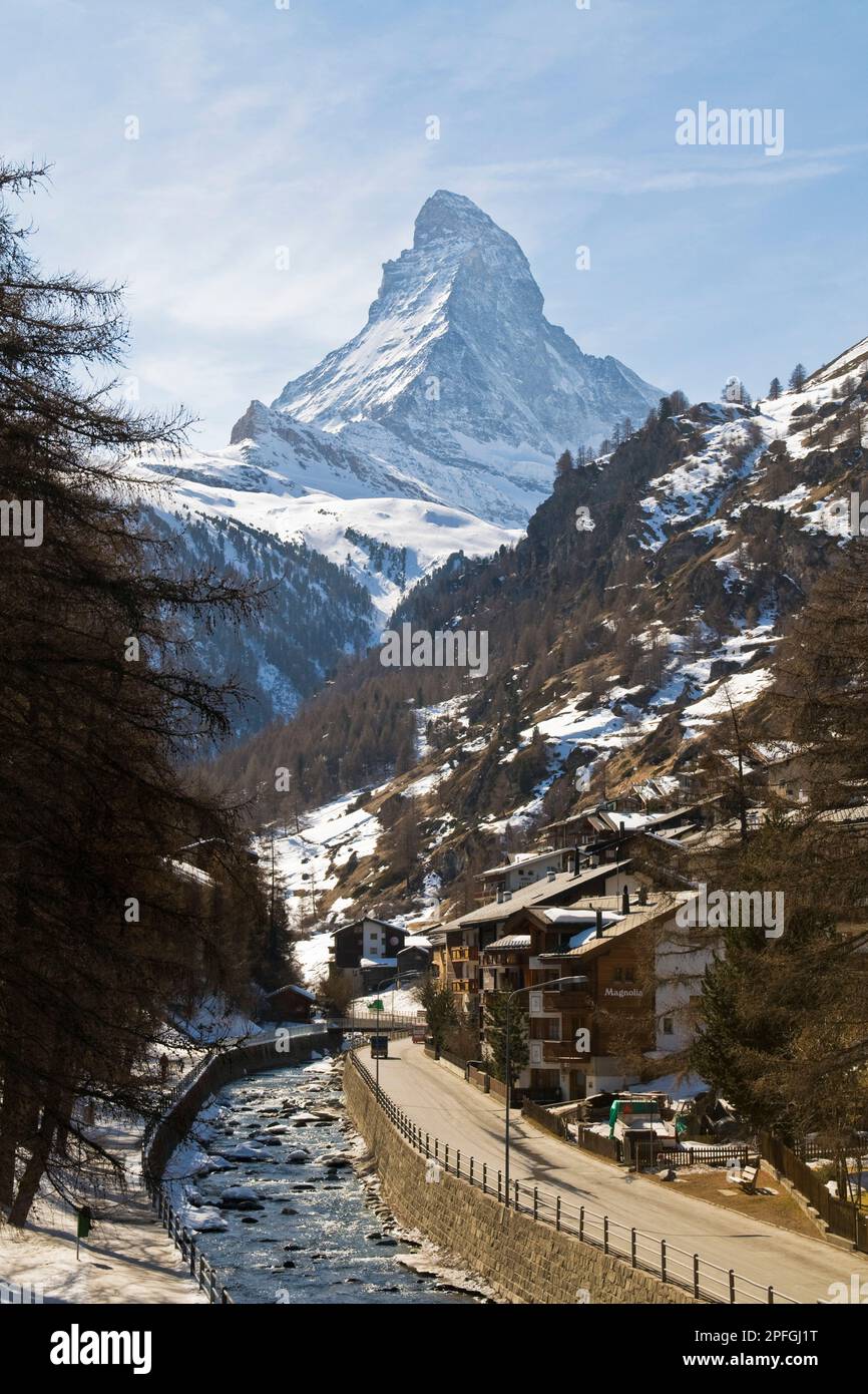 Zermatt, Suisse Banque D'Images