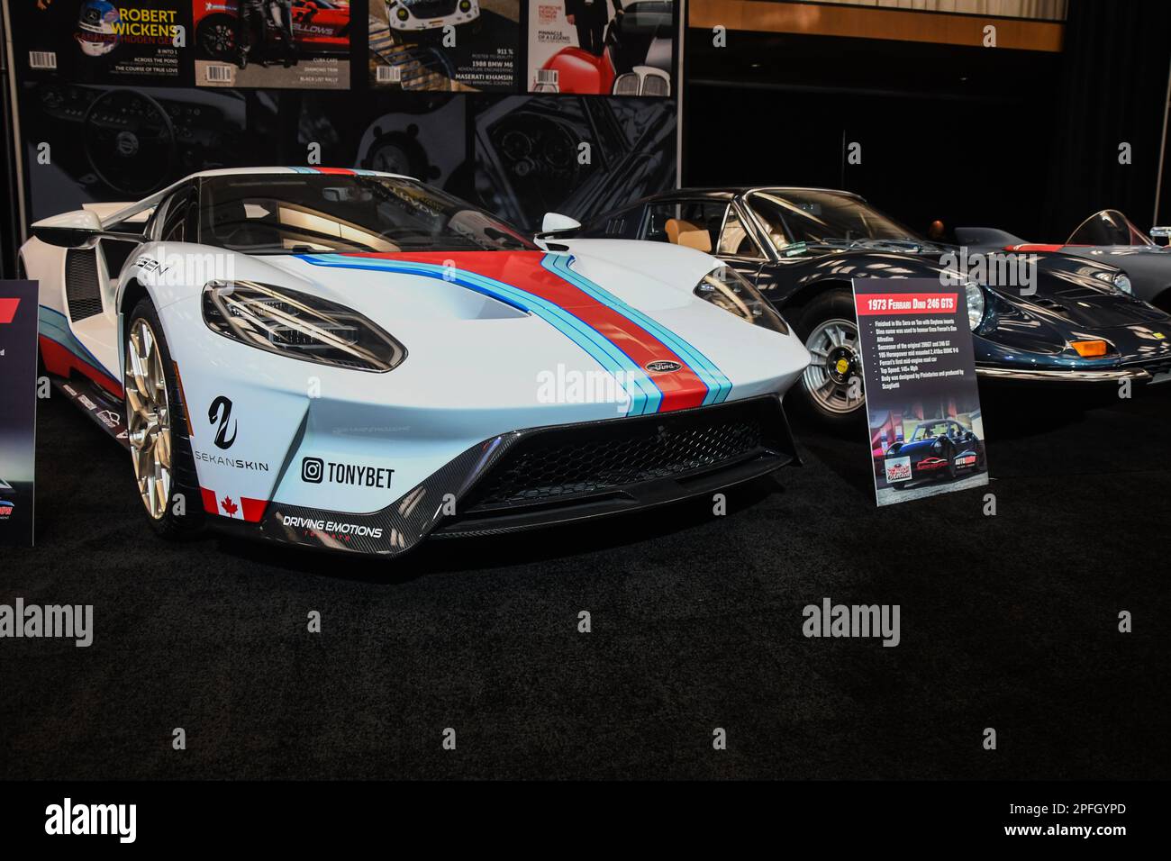 Salon canadien de l'auto 2018 Banque D'Images