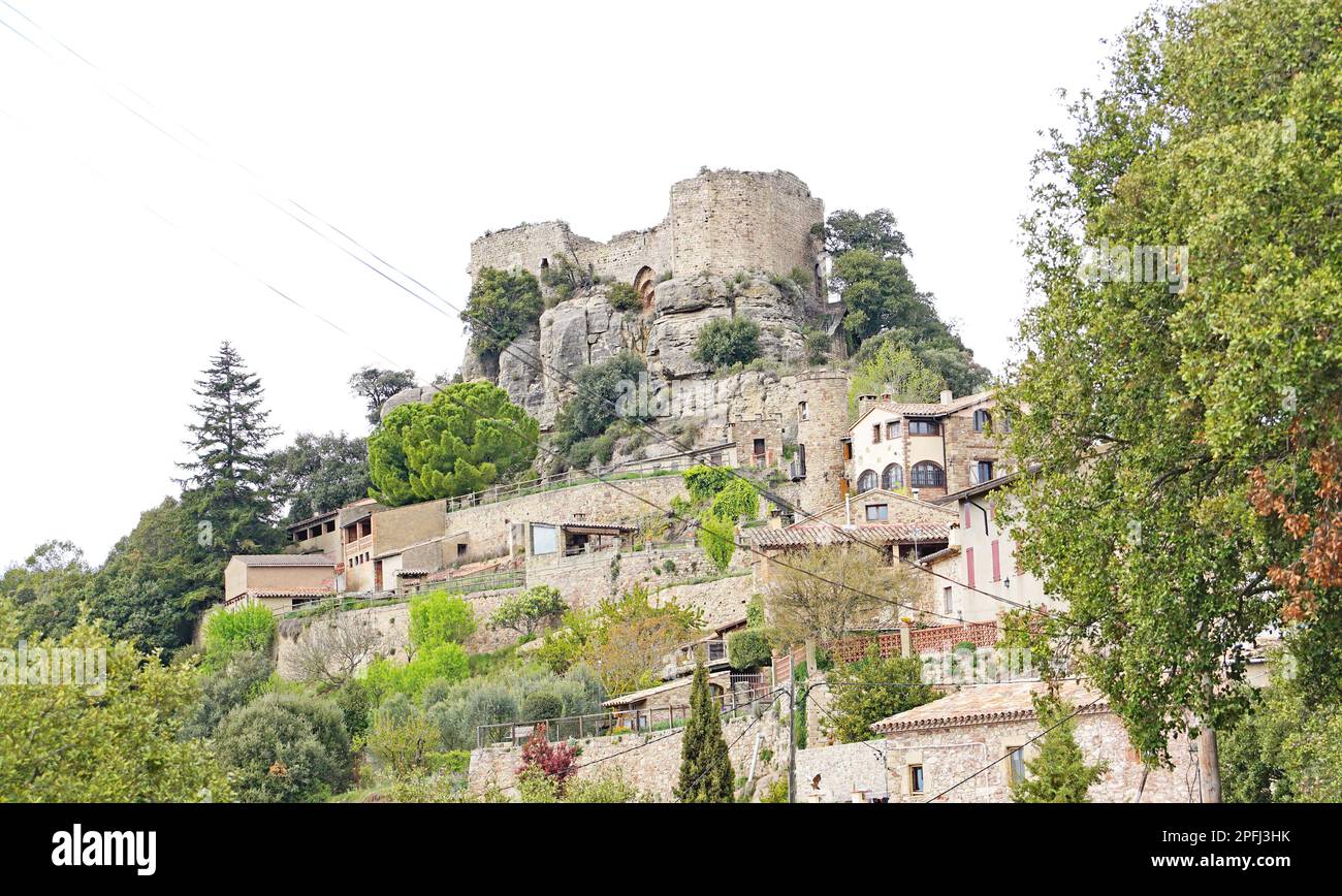 Granera, Comarca del Moyanes, Barcelone, Catalogne, Espagne, Europe Banque D'Images