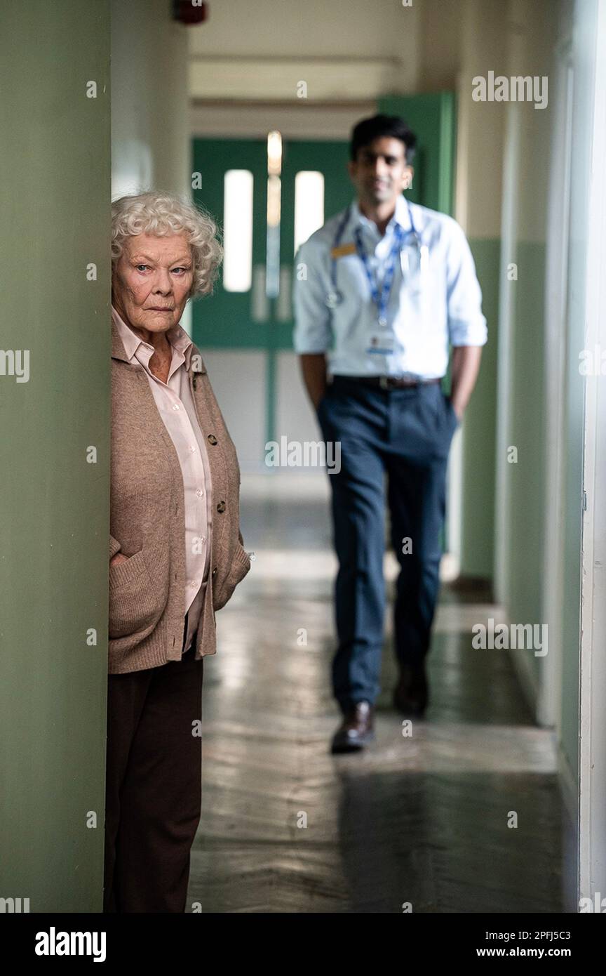 ROYAUMEUNI. Judi Dench dans le (C)Pathe UK nouveau film Allelujah (2023). Parcelle L