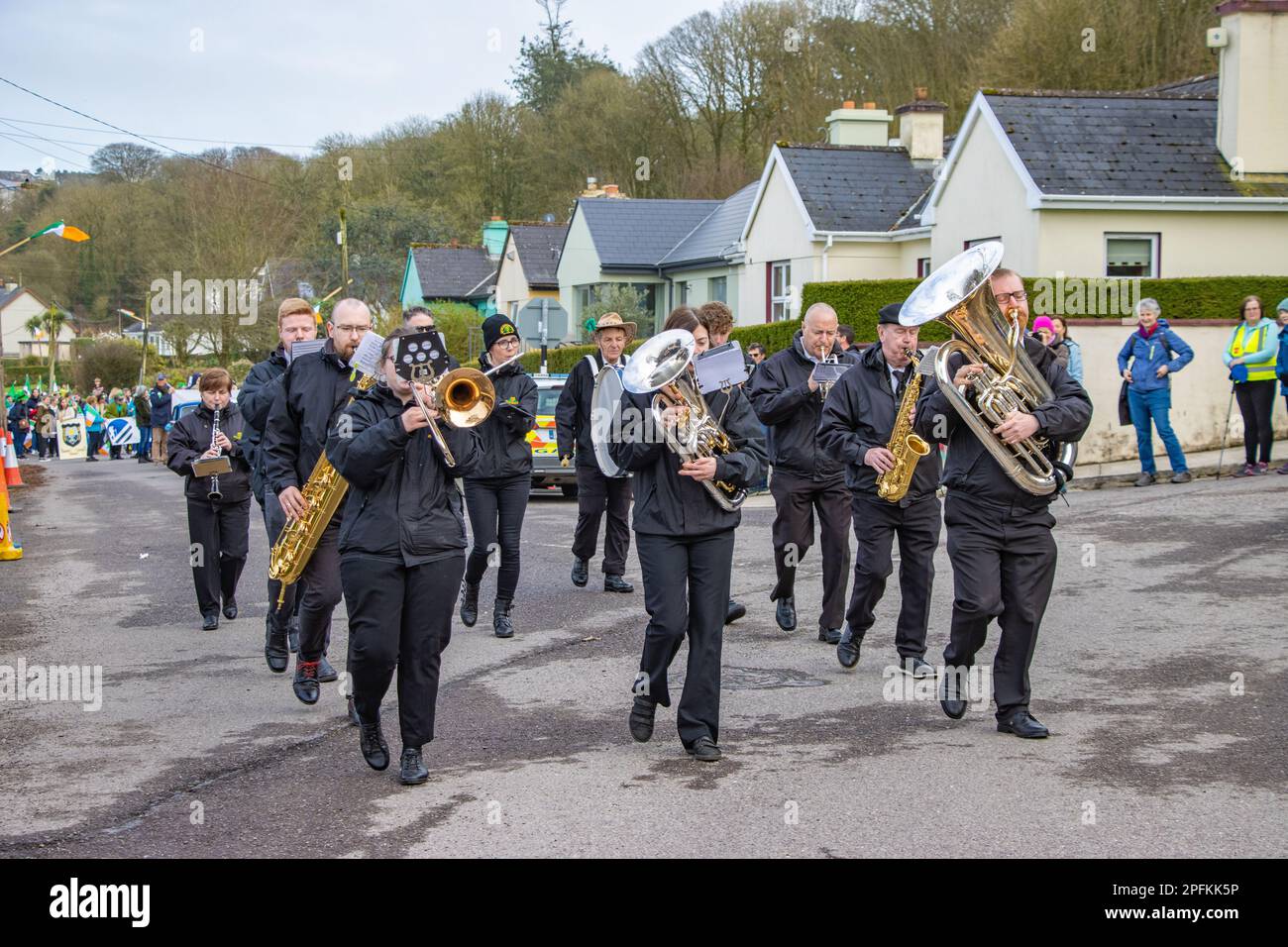 Rue Courtmacsherry Patrick's Day Parade 2023 Banque D'Images