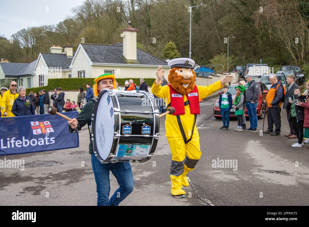 Rue Courtmacsherry Patrick's Day Parade 2023 Banque D'Images