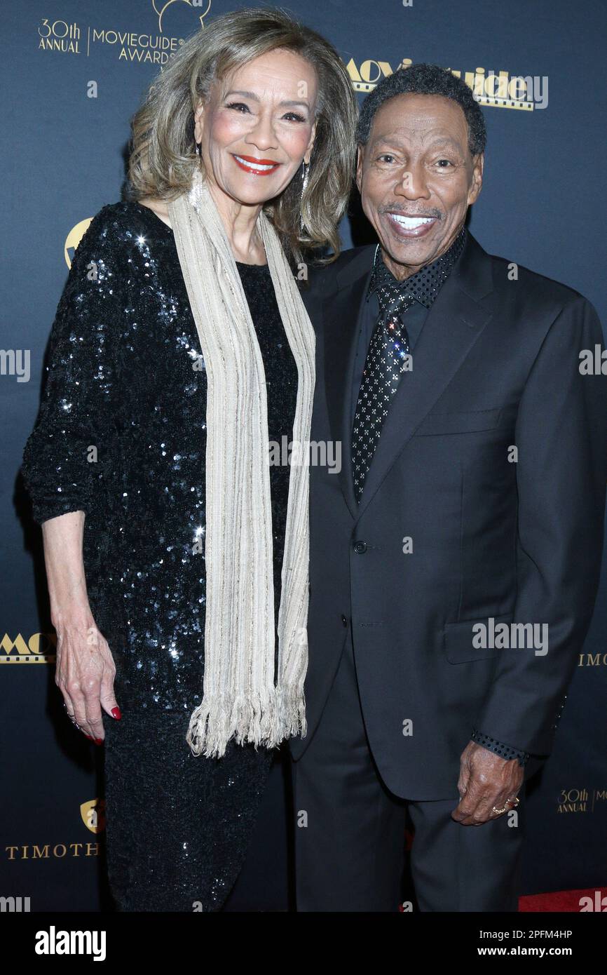 30th Movieguide Awards à l'Avalon Hollywood sur 10 février 2023 à Los Angeles, CA avec: Marilyn McCoo, Billy Davis Jr où: Los Angeles, Californie, États-Unis quand: 10 févr. 2023 crédit: Nicky Nelson/WENN Banque D'Images