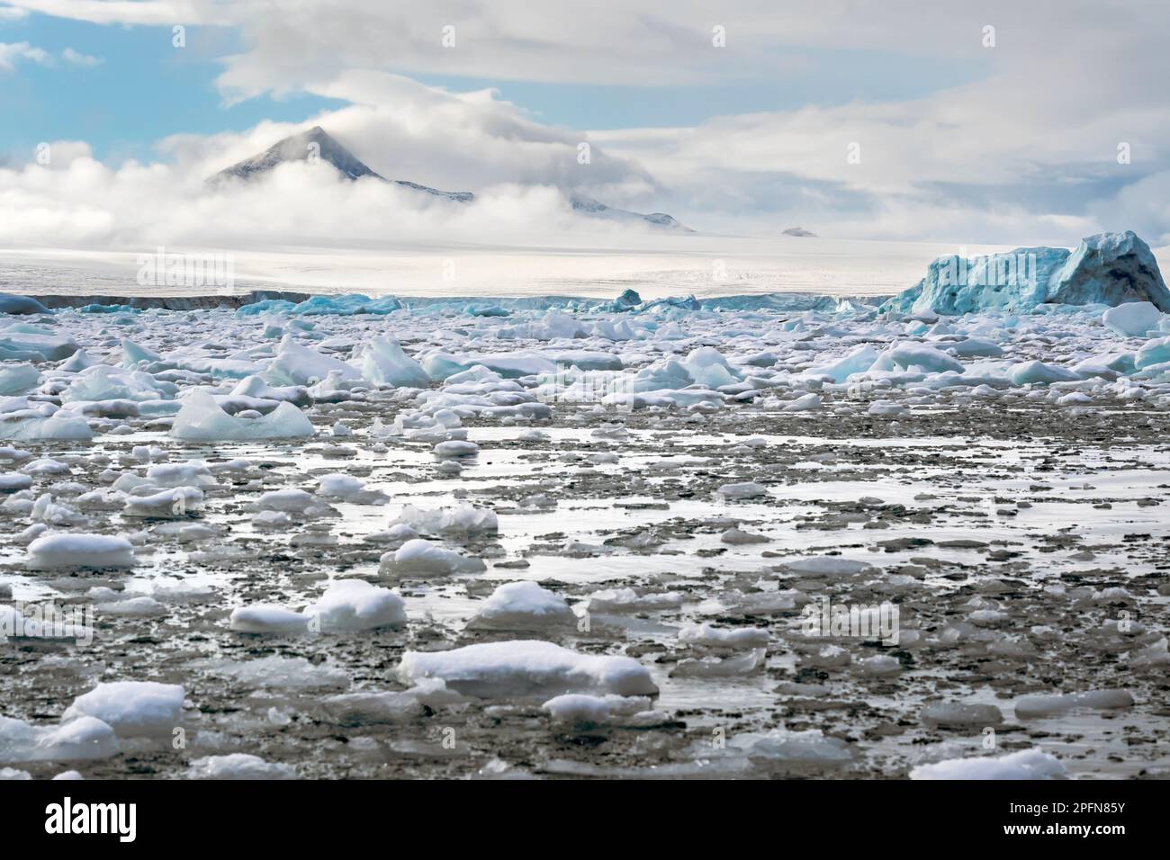 Péninsule antarctique, paysage Banque D'Images