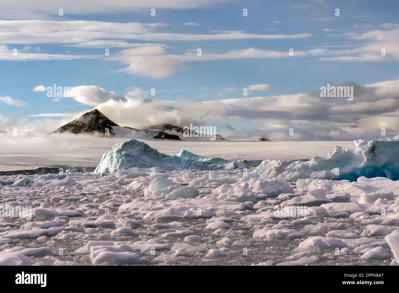 Péninsule antarctique, paysage Banque D'Images