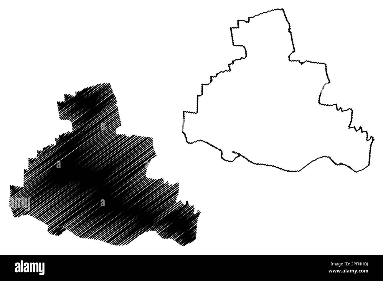 Ville et quartier métropolitain de Newcastle upon Tyne (Royaume-Uni de Grande-Bretagne et d'Irlande du Nord, comté métropolitain et cérémoniel de Tyne an Illustration de Vecteur