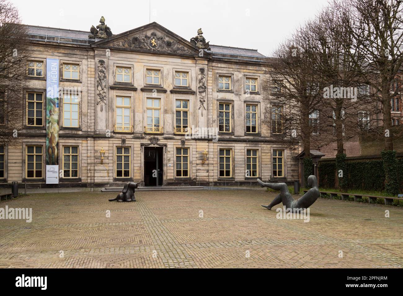 Le Musée Noordbrabants avec art, culture et histoire du Brabant Nord dans l'ancien palais du gouvernement. Banque D'Images