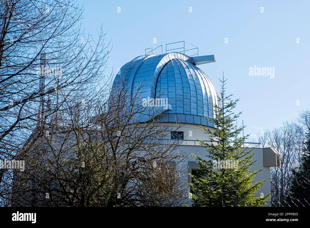 Observatoire astronomique et géophysique, Modra, république slovaque. Thème de la science. Destination du voyage. Banque D'Images