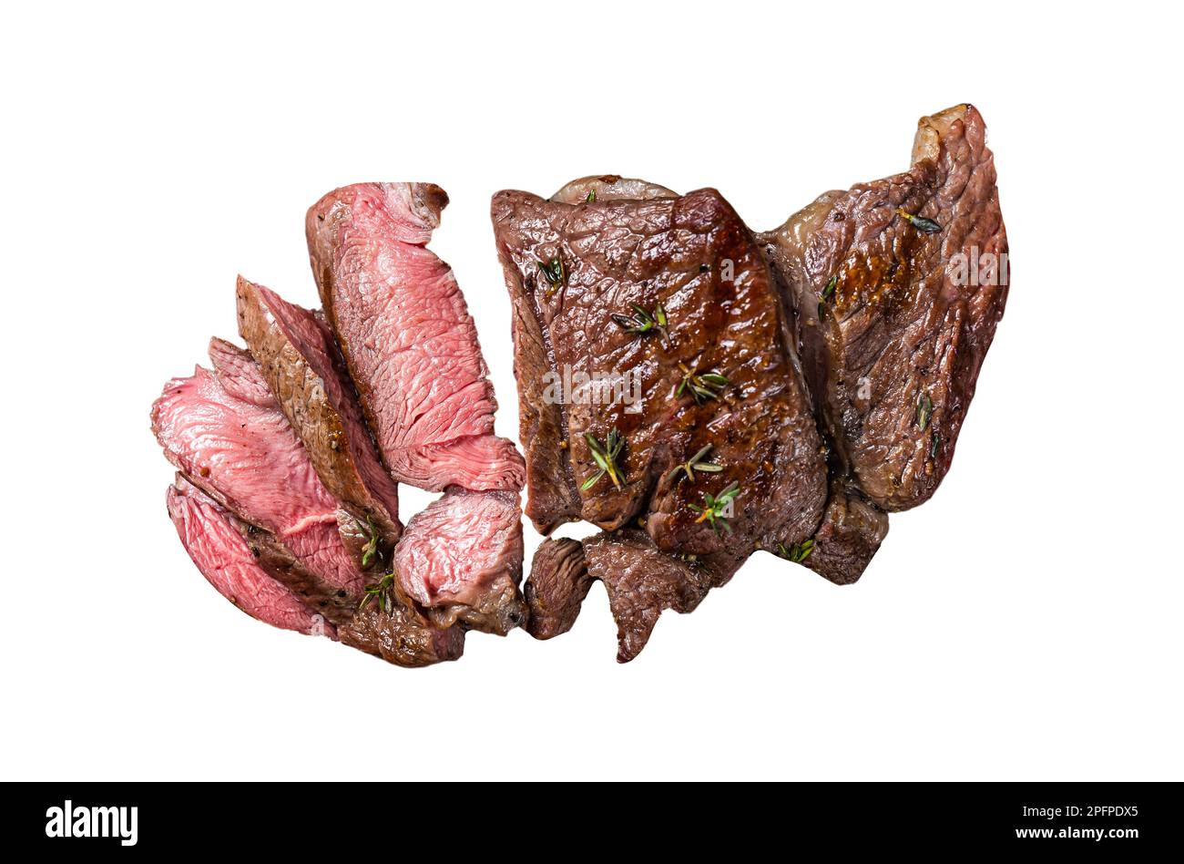 Steaks hachés au filet de mouton grillé au barbecue, émincé de viande  d'agneau. Isolé sur fond blanc Photo Stock - Alamy