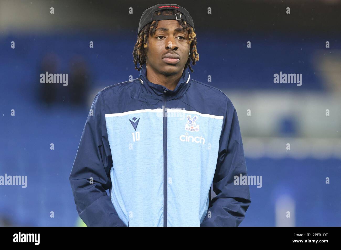 Eberechi Eze de Crystal Palace au stade AMEX de Brighton Banque D'Images