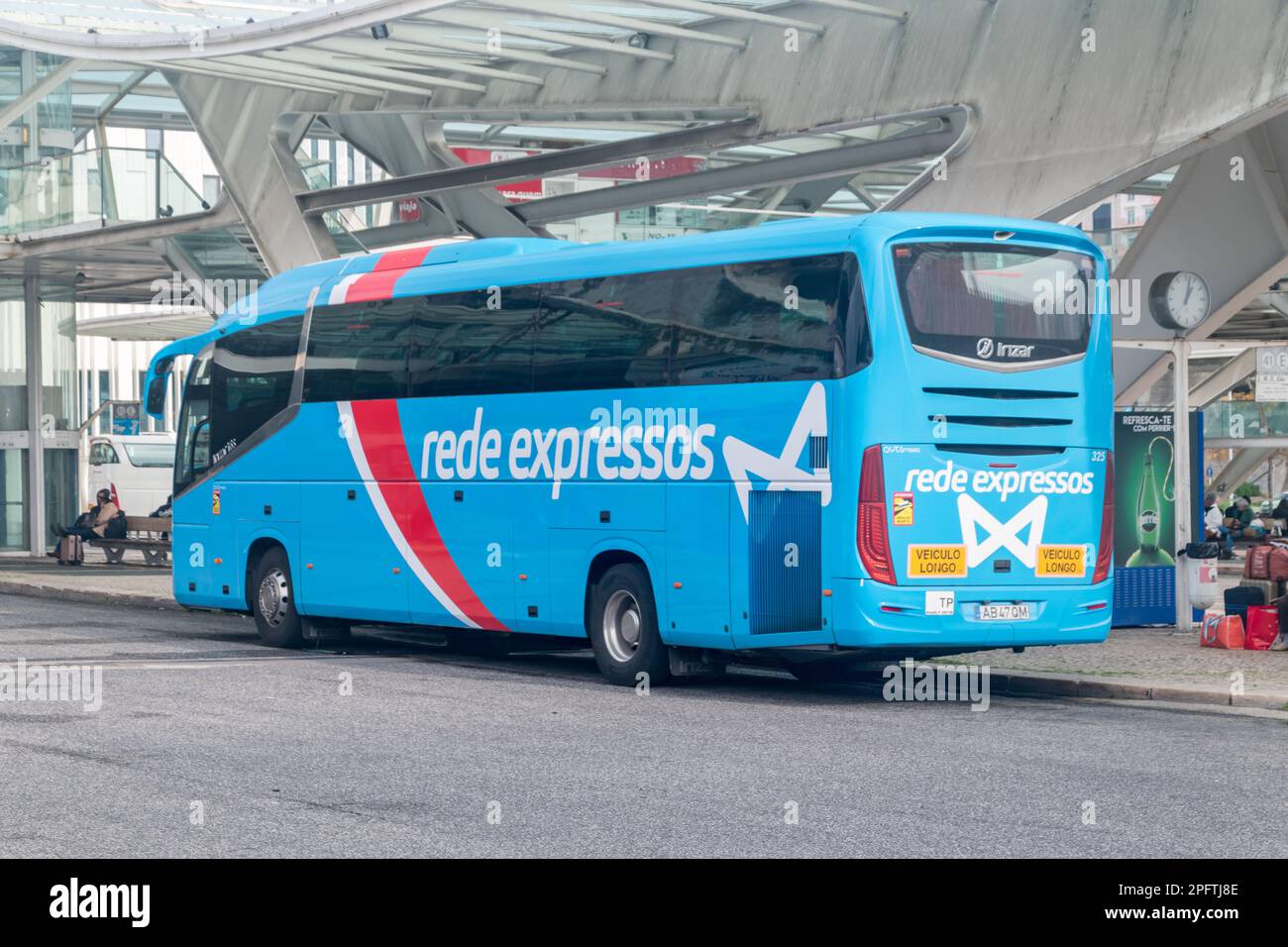 Lisbonne, Portugal - 6 décembre 2022: Bus de Rede Expressos Photo Stock -  Alamy