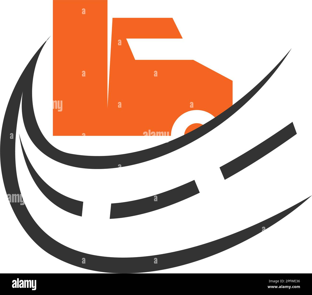 Icône du modèle de logo de transport Illustration identité de la marque ...