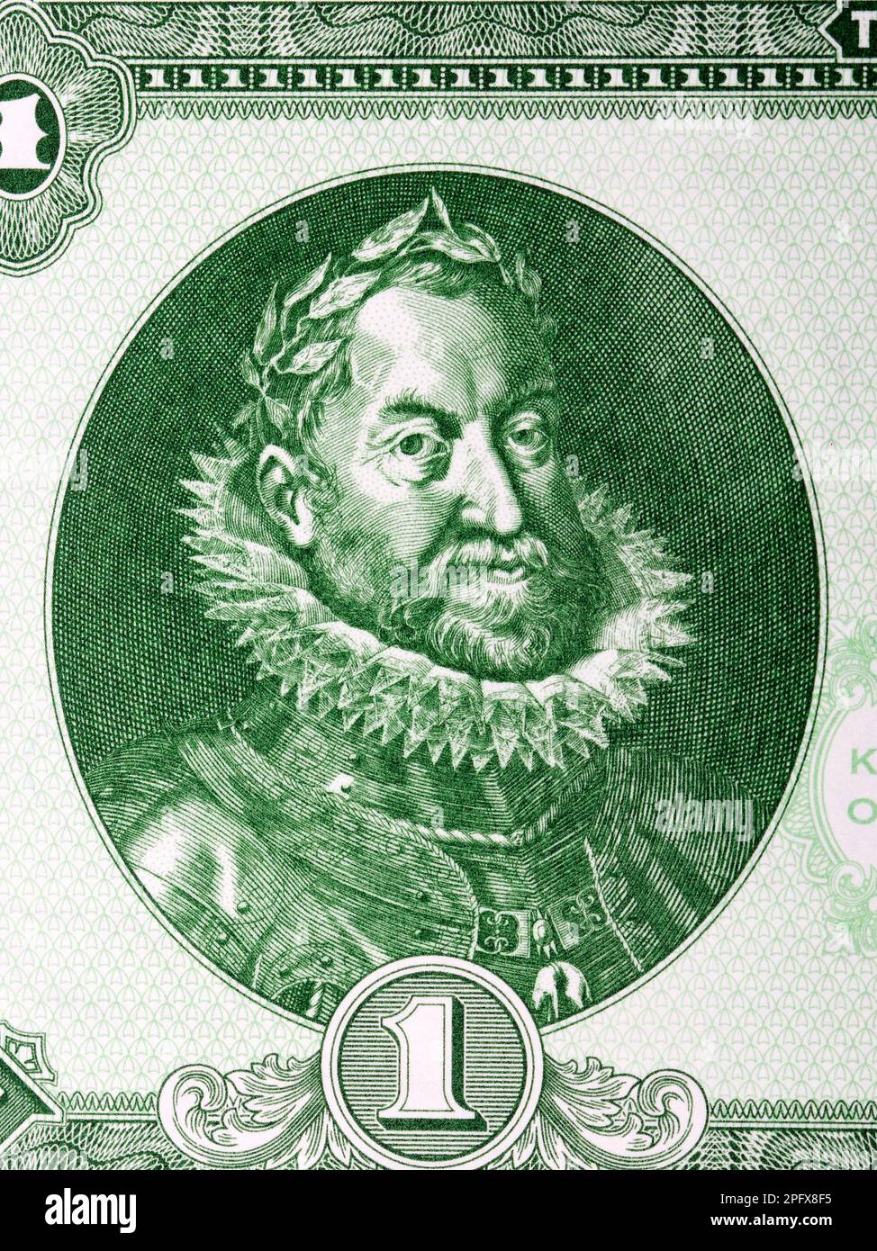 Vieil homme un portrait de gros plan de l'argent Banque D'Images