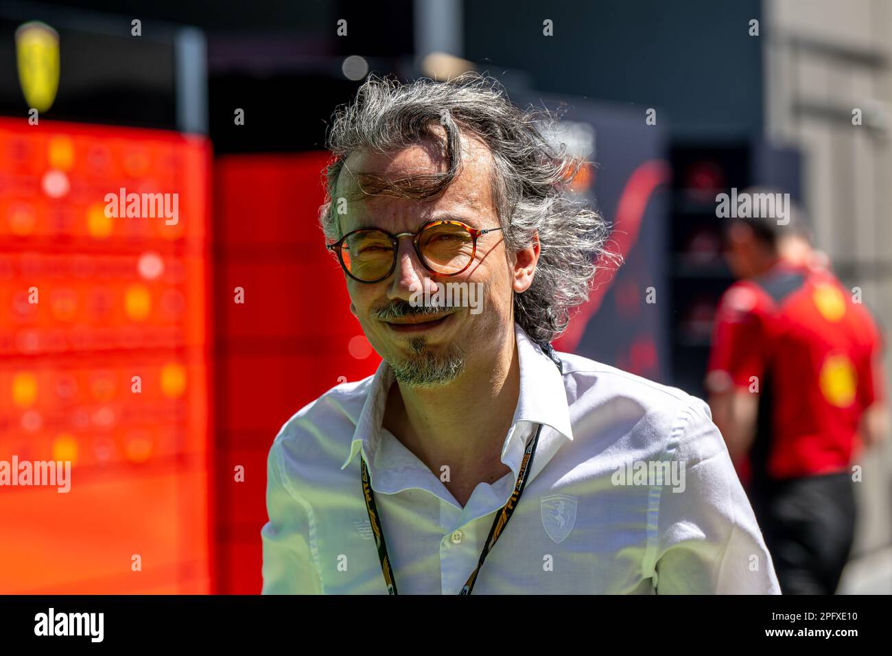 Laurent Mekies, Ferrari, directeur de course de l'écurie Ferrari, Grand Prix d'Arabie Saoudite 2023, circuit de la corniche de Jeddah, Arabie Saoudite Banque D'Images