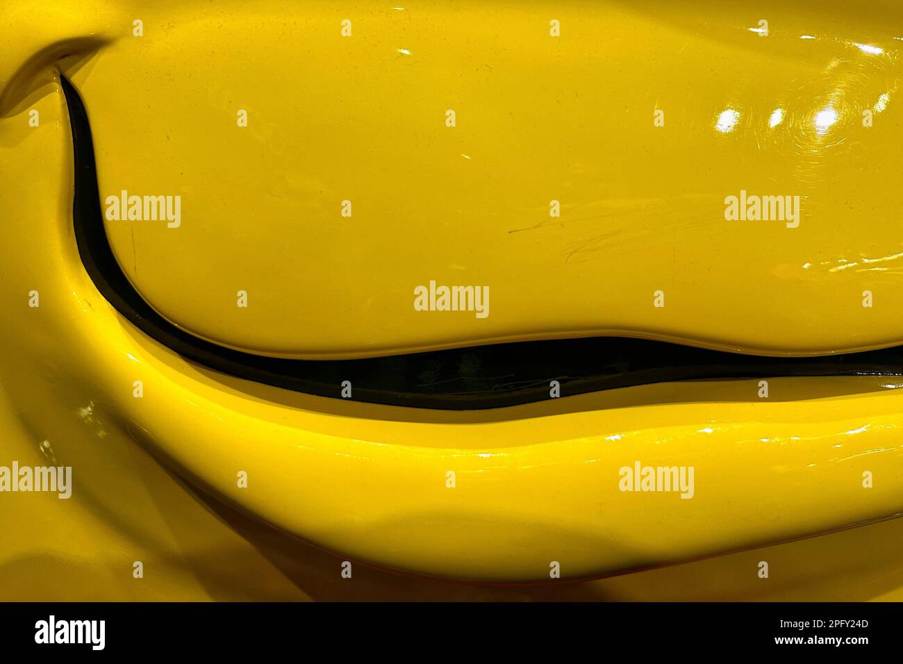 Las Vegas, Nevada - 13 mars 2023 - Orange M&M au magasin M&M World Store sur le Strip de Las Vegas Banque D'Images