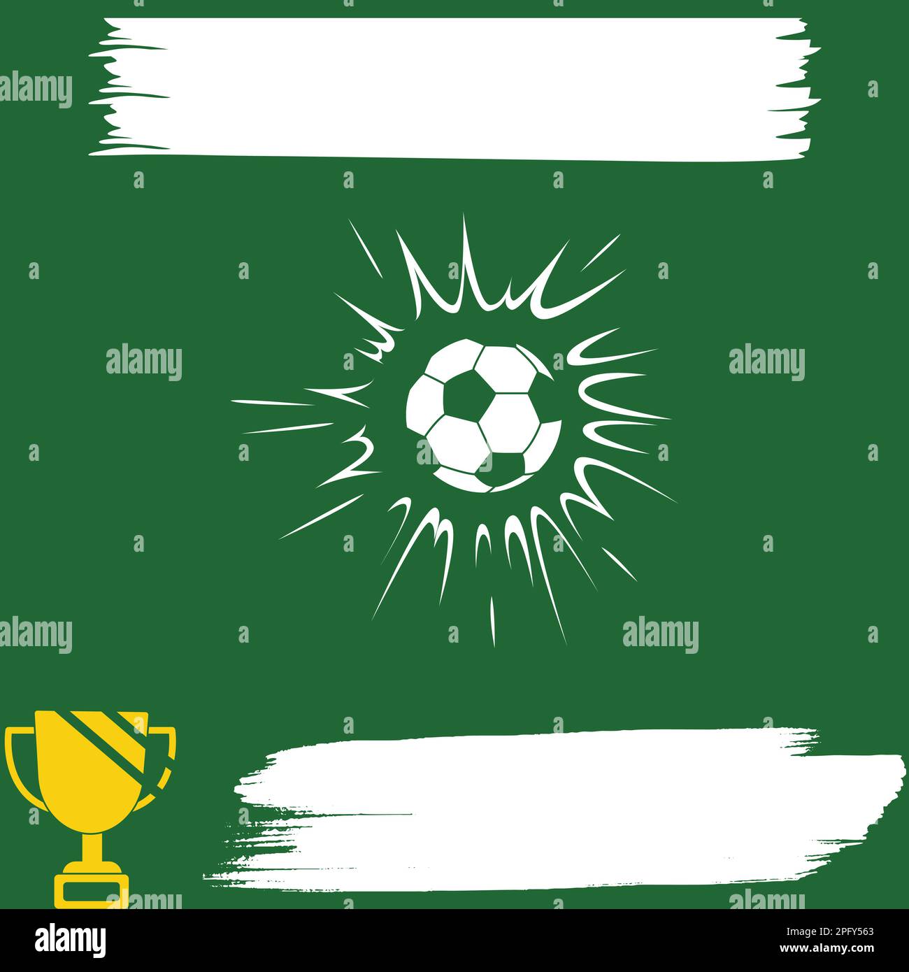 Modèle de football Illustration de Vecteur