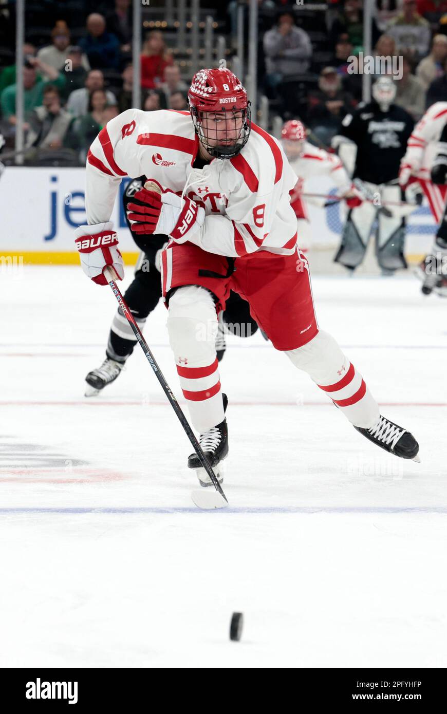 BOSTON, MA - MARCH 17: Boston University Terriers defenseman Cade ...