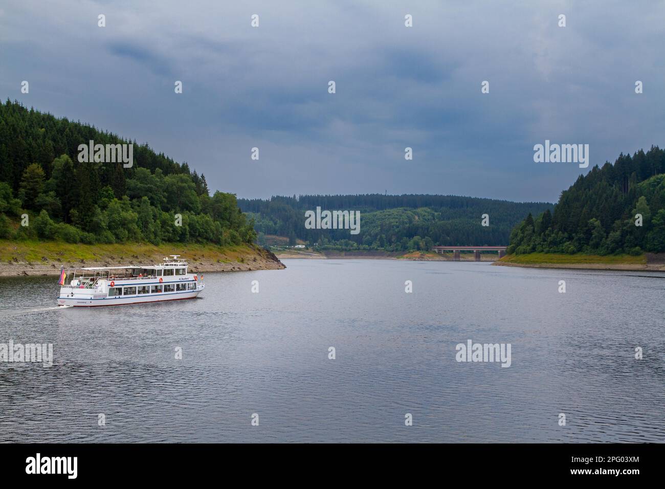 Expédition d'Oker dans les montagnes Harz Banque D'Images