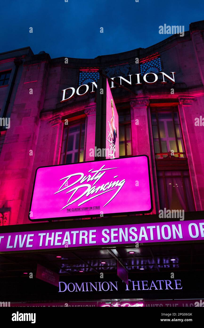 Dirty Dancing musical au Dominion Theatre, Londres, Royaume-Uni Banque D'Images