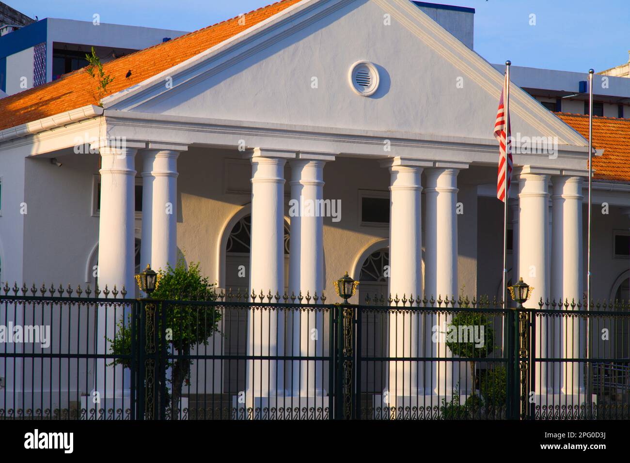 La Malaisie, Penang, Georgetown, salle de l'Assemblée de l'État, Banque D'Images