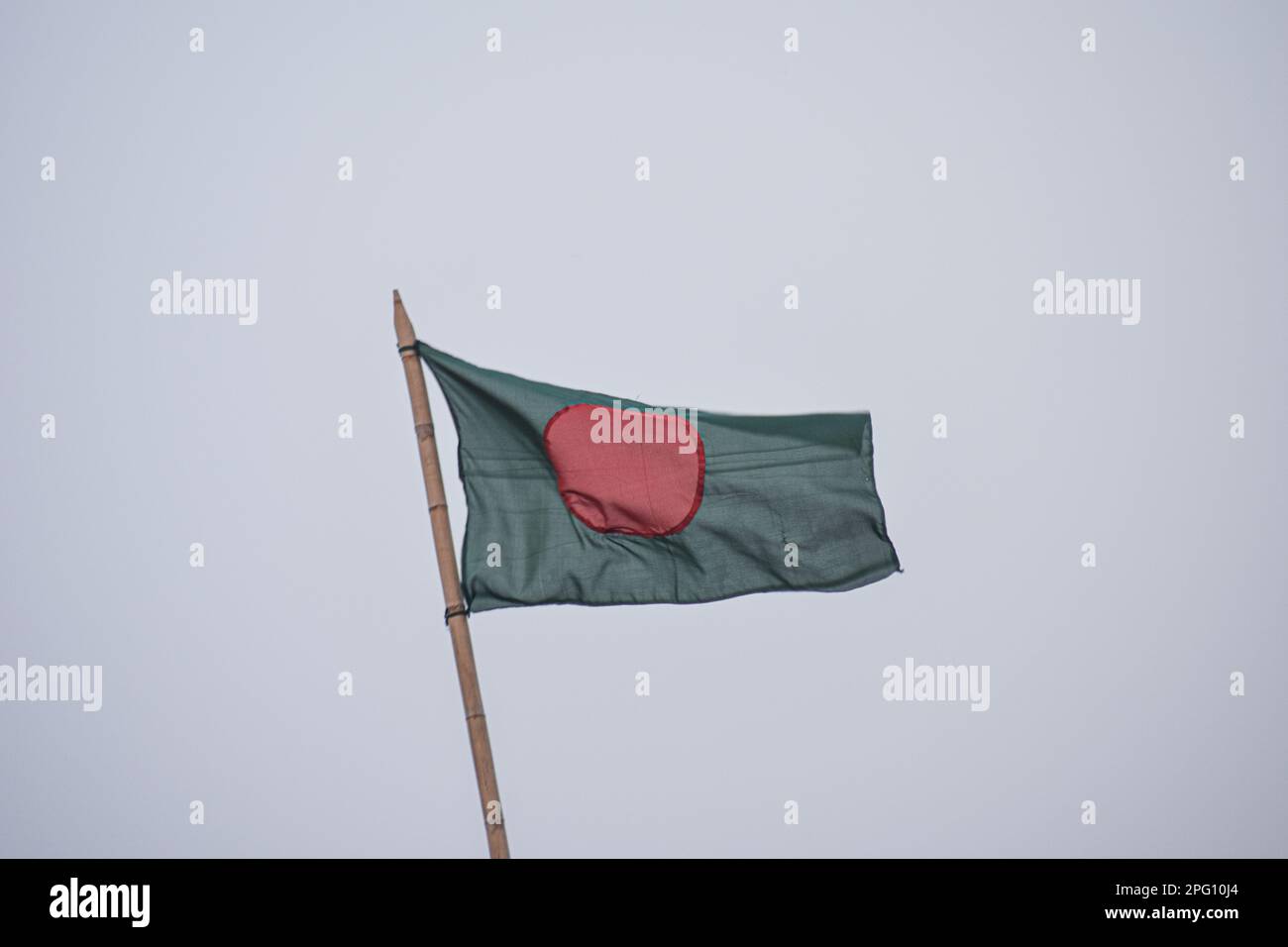 Drapeau du Bangladesh Banque D'Images