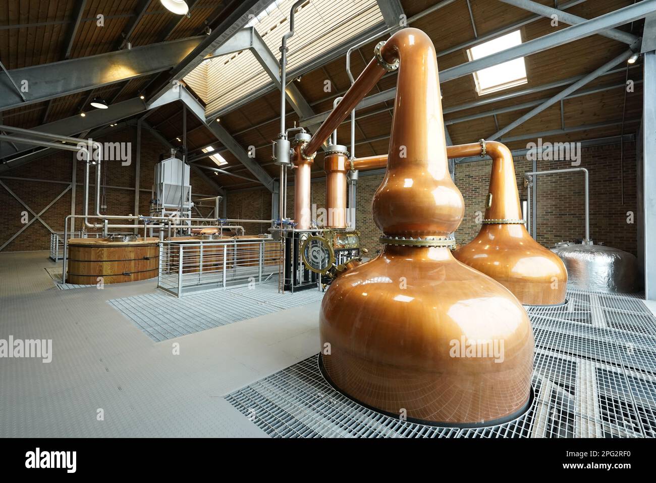 La nouvelle distillerie de whisky et le nouveau musée anglo-saxon d'une ...