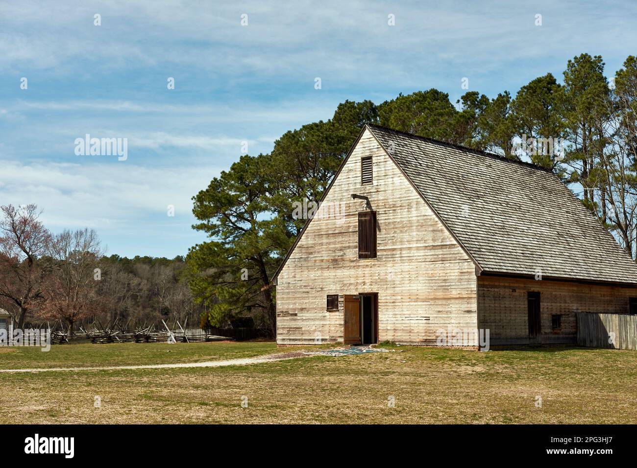 Parc historique de Pemberton, Salisbury, Maryland, États-Unis. Banque D'Images