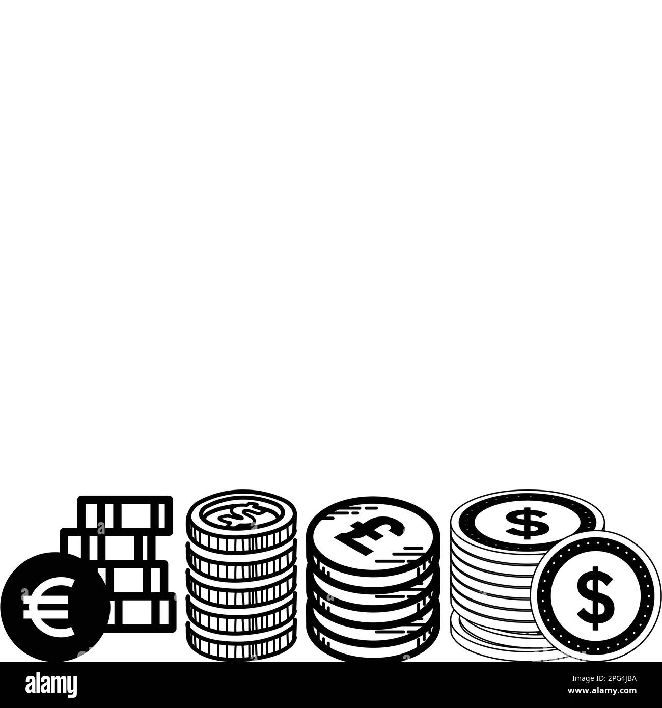 Contexte de l'argent Illustration de Vecteur