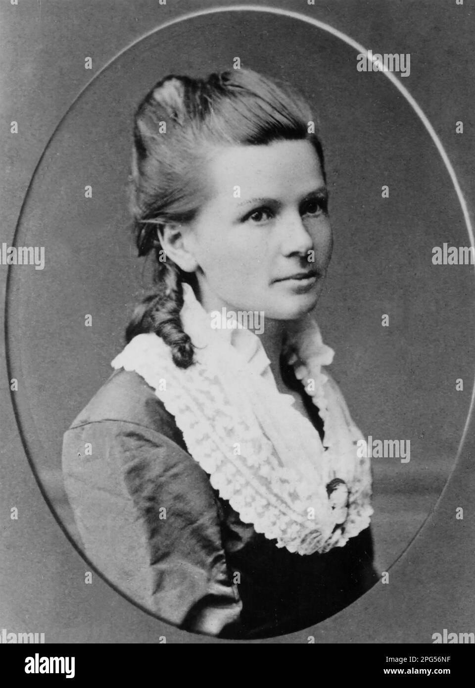 BERTHA BENZ (1849-1944) Ingénieur automobile allemand et épouse de Carl Benz, abput photo 1870 Banque D'Images