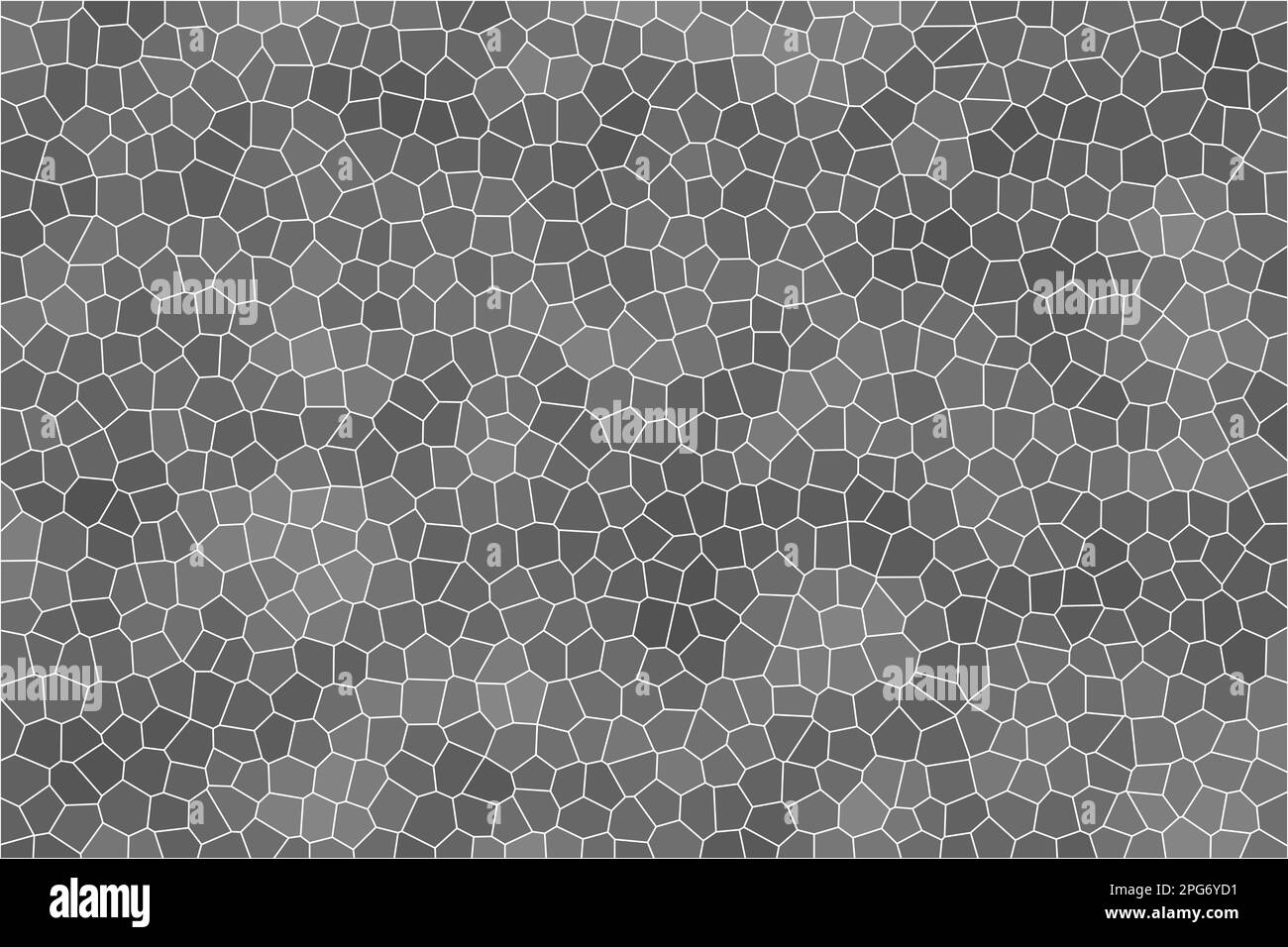 Chaussée grise et blanche colorée ou texture ou arrière-plan mosaïque Banque D'Images