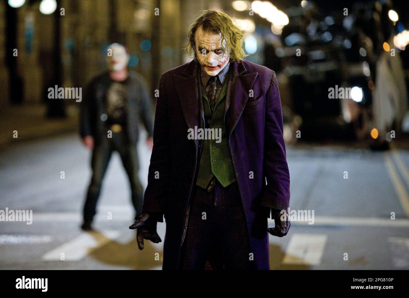 The Dark Knight Batman Heath Ledger Banque D'Images