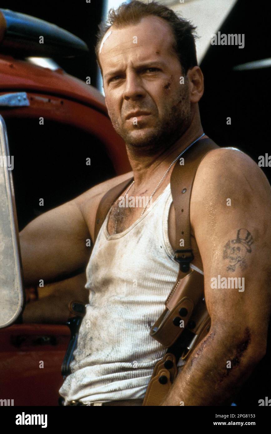 Die Hard: Avec Un Vengeance Bruce Willis Banque D'Images