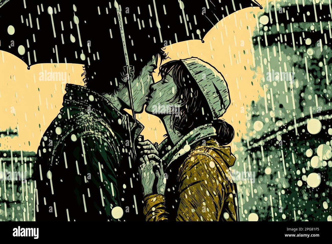 Découvrir 65+ imagen amour sous la pluie manga - fr.thptnganamst.edu.vn