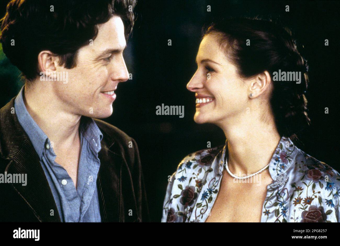 Notting Hill 1999 Julia Roberts et Hugh Grant Banque D'Images